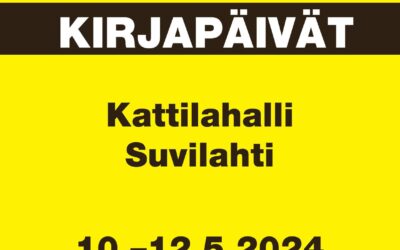 Helsingin antikvaariset kirjapäivät Kattilahallissa 10.-12.5.24 – mukana pienkustantajien osasto!